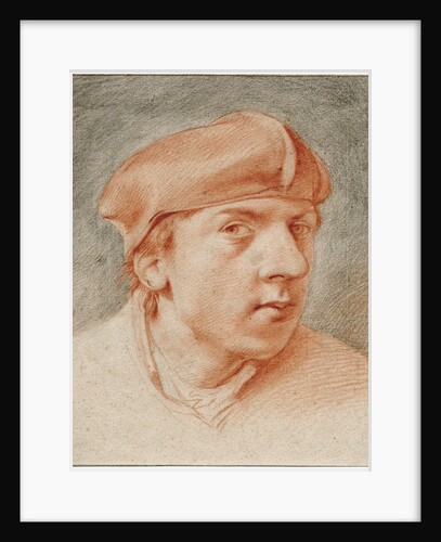 Self-portrait with Beret by Anonymous