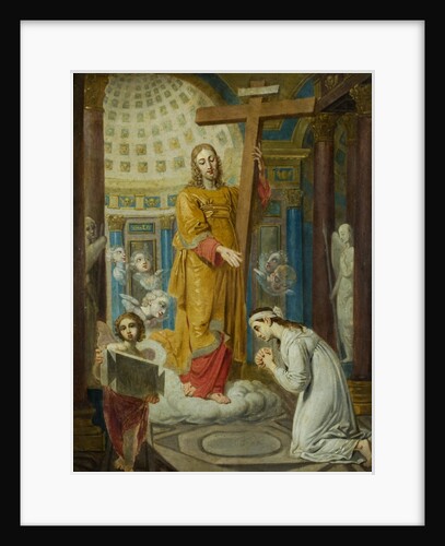 The Appearance of Christ with the Cross to Ekaterina Filippovna Tatarinova by Anonymous