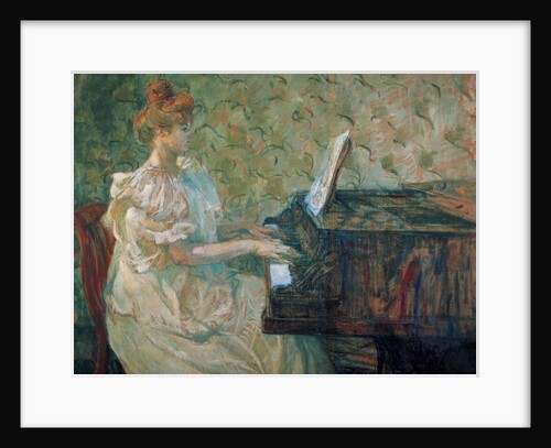 Misia Natanson at the Piano by Anonymous
