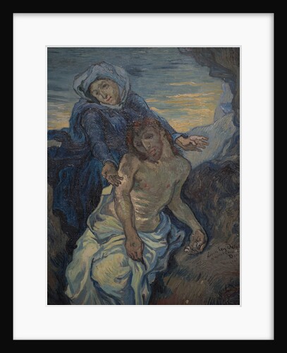 Pietà (after Delacroix) by Anonymous