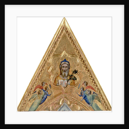 God the Father with Angels. by Anonymous