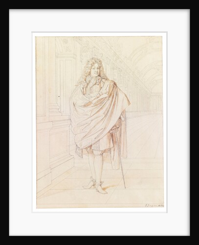 Portrait of the poet Jean Racine by Anonymous