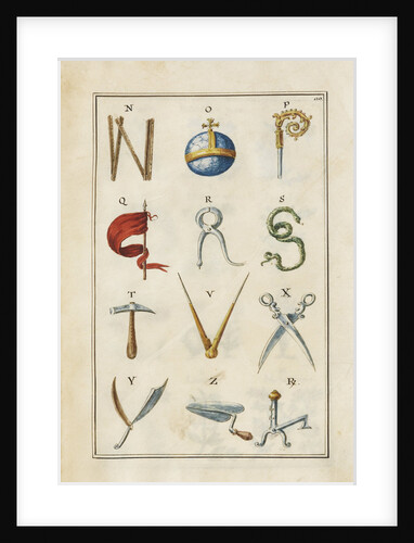 Alphabet by Anonymous