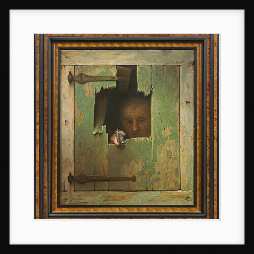 Man With a Silver Pistol by Anonymous