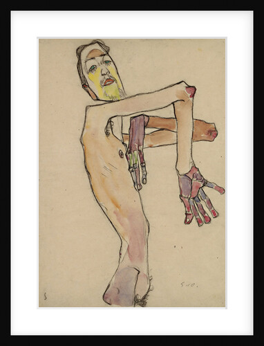 Erwin Dominik Osen as Nude with Crossed Arms by Anonymous