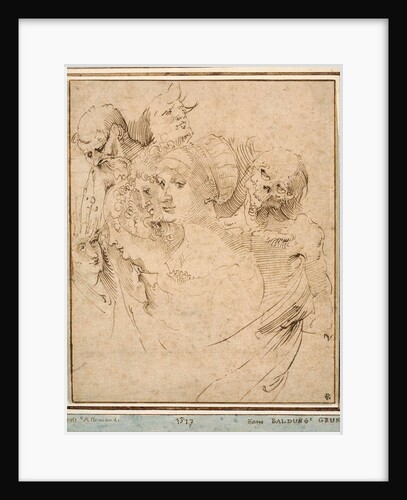 The death between seven heads by Anonymous