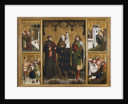 Saint Barbara Polyptych by Anonymous
