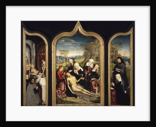Triptych of the Lamentation of Christ by Anonymous