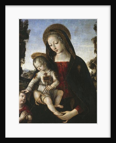 Virgin and child with John the Baptist as a Boy by Anonymous