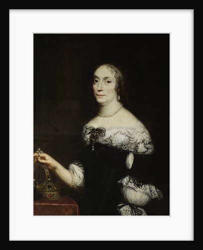 Portrait of Marie Louise Gonzaga, Queen of Poland by Anonymous
