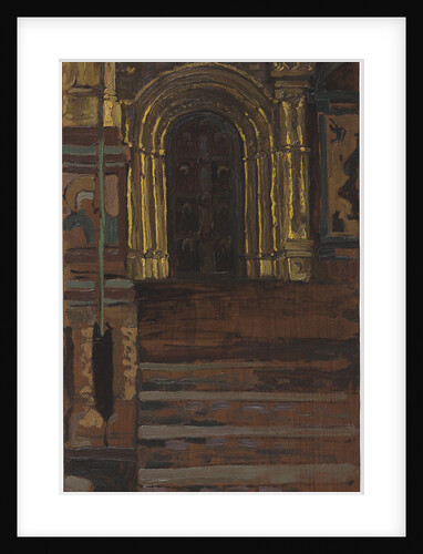 Rostov the Great. Interior of the Church of Our Savior na Senyakh by Anonymous