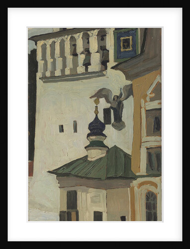 Bell Tower in the Pskovo-Pechersky Monastery by Anonymous