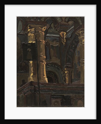 Rostov the Great. Interior of the Church of Our Savior na Senyakh by Anonymous