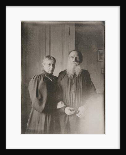 Leo Tolstoy and Sophia Andreevna by Anonymous