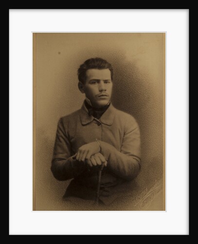 Portrait of the author Count Lev Nikolayevich Tolstoy by Anonymous