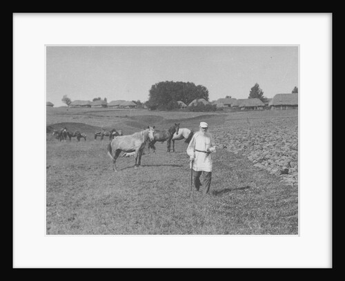Count Lev Nikolayevich Tolstoy walking by Anonymous