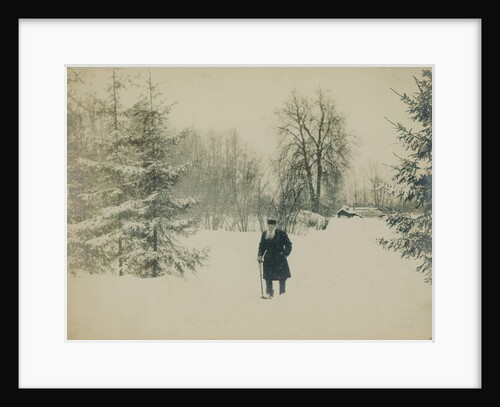 Count Lev Nikolayevich Tolstoy walking by Anonymous