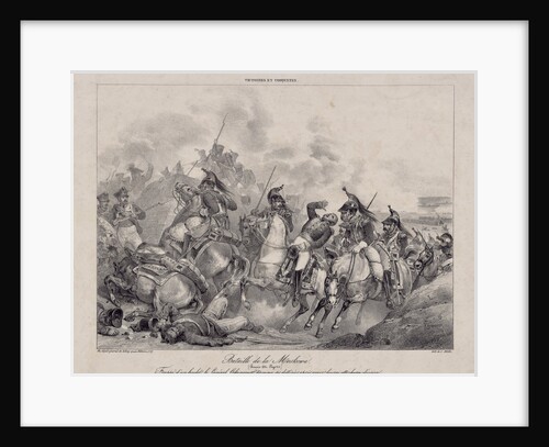 The Death of General Count Auguste de Caulaincourt at Borodino by Anonymous