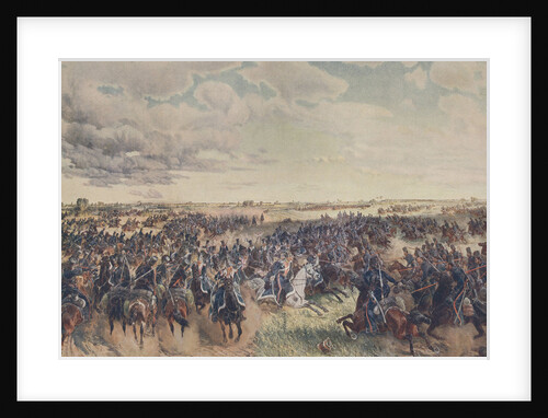 The Battle of Mir on 9 July 1812 by Anonymous
