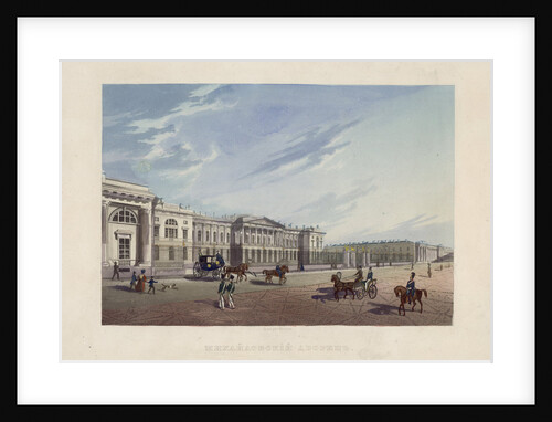 View of the Michael Palace in St. Petersburg by Anonymous