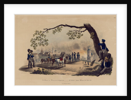 Bivouac at Vyazma, August 29, 1812 by Anonymous