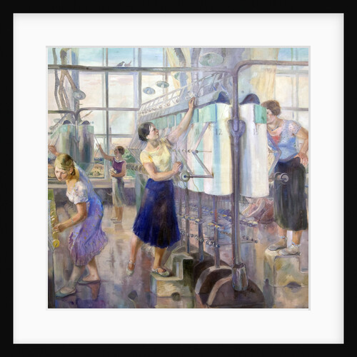Womens workshop at the Sevkabel Factory by Anonymous