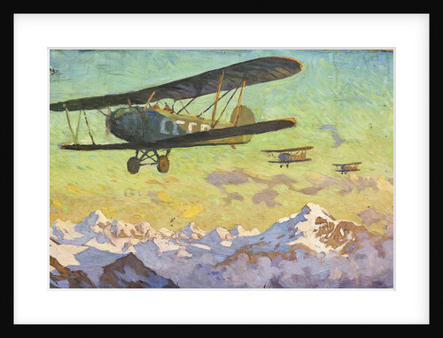 Overflight of the Caucasus Mountains by Anonymous