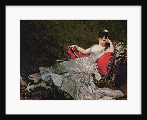 Portrait of Julia Tahl known as Mademoiselle Alice de Lancey by Anonymous