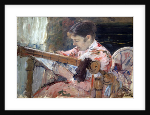 Lydia at a Tapestry by Anonymous