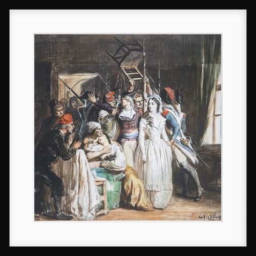 The Death of Marat by Anonymous