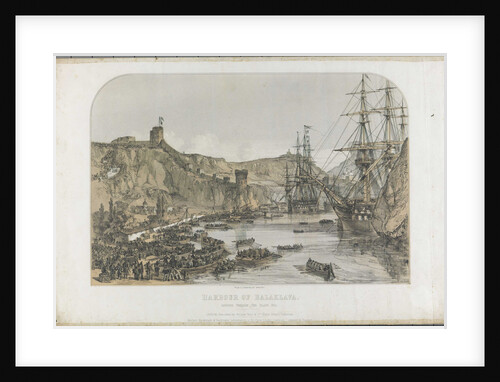 View of the harbour of Balaclava by Anonymous