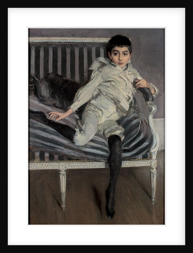 Portrait of the Young Subercaseaux by Anonymous