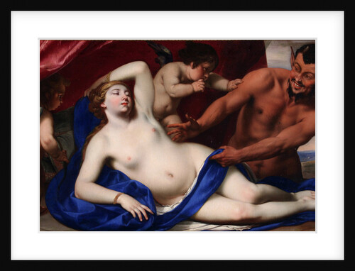 Sleeping Venus and Satyr by Anonymous