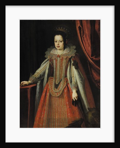 Vittoria della Rovere as Saint Margaret by Anonymous