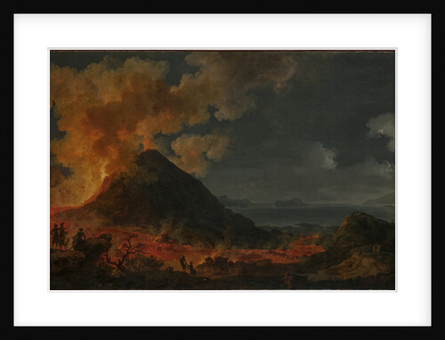 The eruption of Vesuvius by Anonymous