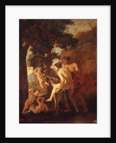 Venus, Faun and Putti by Anonymous