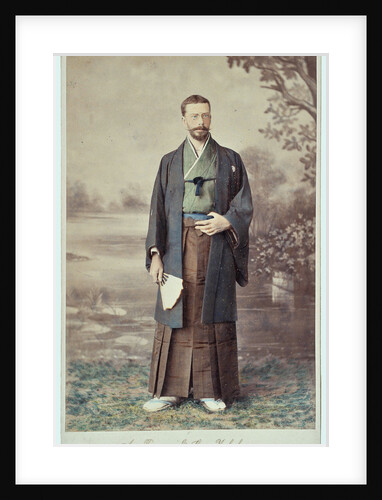 Prince Henry of Bourbon-Parma, Count of Bardi in Japanese clothing by Anonymous