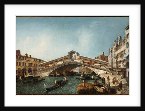 The Rialto Bridge by Anonymous