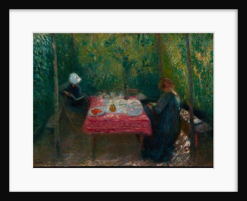 Coolness or Under the pergola by Anonymous
