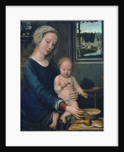 Madonna and Child with the Milk Soup (Madonna della Pappa) by Anonymous