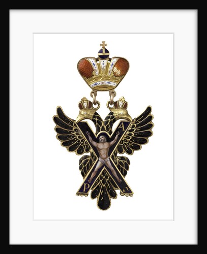 Badge of the Order of St. Andrew the Apostle the First-Called by Anonymous