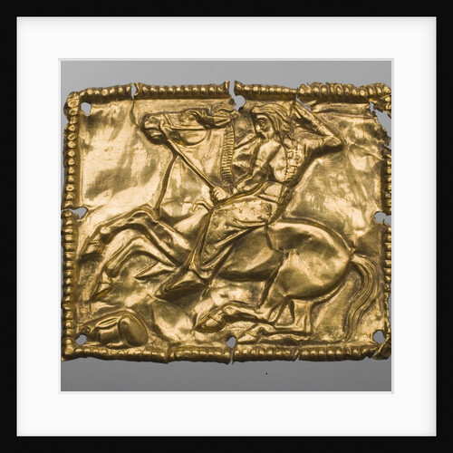 Plaque Depicting a Hunting Scene by Anonymous
