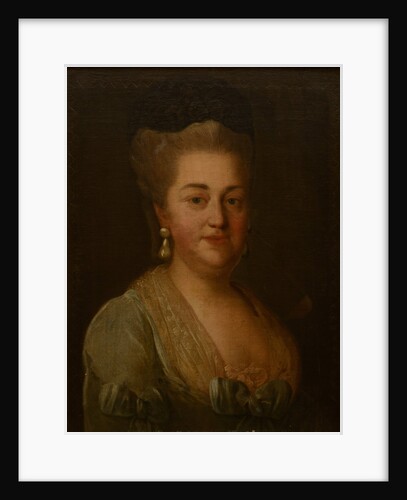Portrait of Anastasia Mikhailovna Zagryazhskaya by Anonymous