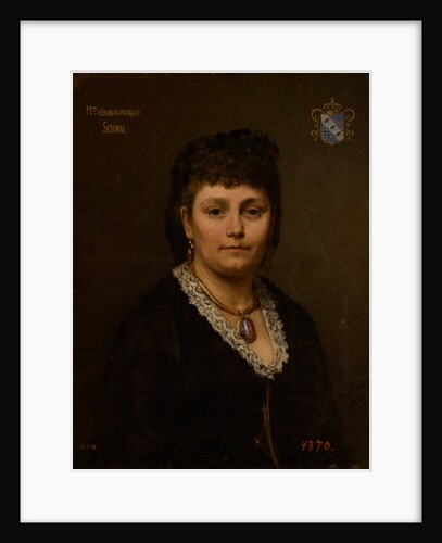 Portrait of Elizaveta Frantsevna Schivre by Anonymous