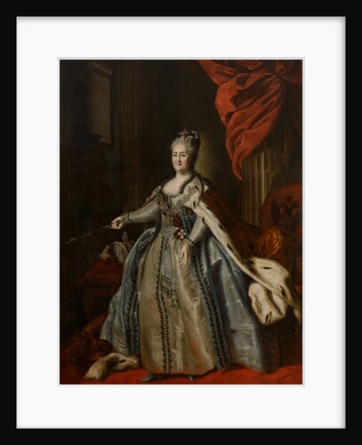 Portrait of Empress Catherine II by Anonymous