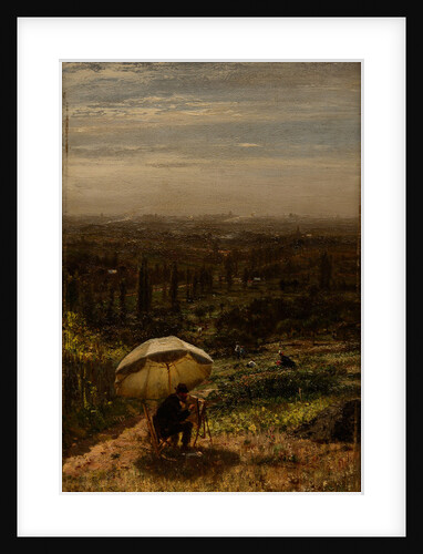 Écouen. Self-portrait by Anonymous