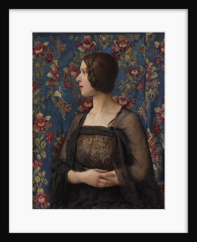 Profile portrait by Anonymous