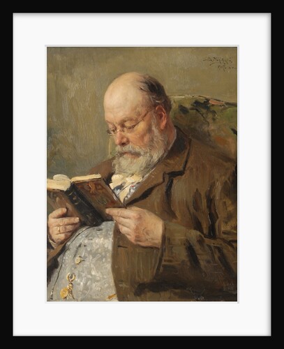 Portrait of the professor Ivan Ivanovich Yanzhul by Anonymous