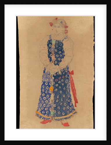 Kupava. Costume design for the theatre play Snow Maiden by Alexander Ostrovsky by Anonymous