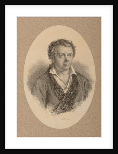 Portrait of the poet Nikolay Mikhailovich Yazykov by Anonymous